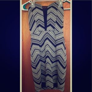 Strapless cocktail dress